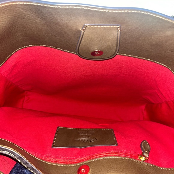 Boldrini Selleria Tundra Tote Bad Large Italian Leather - Picture 8 of 8